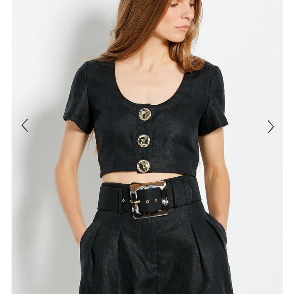 Nicholas lou top, black